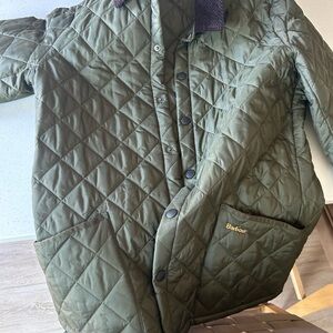 Barbour Men's Quilted Jacket - Olive Green